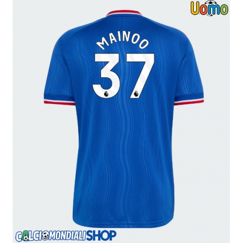 Maglie da calcio Manchester United Kobbie Mainoo #37 Seconda Maglia 2026-27 Manica Corta